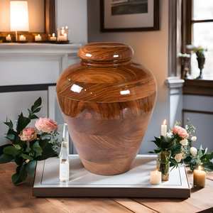 Large Wooden <b>Urn</b> for Human Ashes for <b>Pets</b> Personalized Adult for Burial for Ashes <b>Urn</b> - Product Image 4