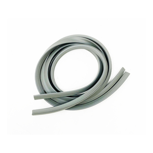 Par de molduras laterales de goma grises para Lambretta J - Product Image 1