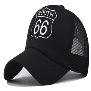 HN0002R Gorra Trucker Profesional de 5 Paneles con Logotipo Bordado Personalizado, Malla Lisa al por Mayor, Moda Premium para Exteriores, Estilo Hip Hop - Product Image 2