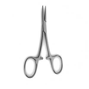 Ensemble de ciseaux hémostatiques en acier inoxydable de 5 pouces sur mesure, instrument chirurgical manuel, forceps à verrouillage droit, CE - Product Image 3