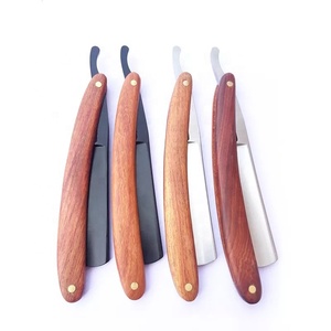Professional Barber Straight Edge Razor Personal <b>Care</b> Stainless Steel Classic Sharp Blade Barber Razor for <b>Beard</b> Shaving - Product Image 3