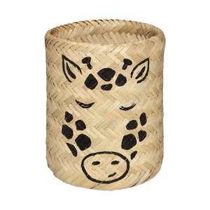 Best Collection Bamboo <b>Rattan</b> Storage Organizer Storage <b>Basket</b> Natural Handmade Other Decorations for Home - Product Image 4