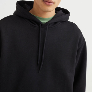 Venta directa de fábrica, sudaderas con capucha de invierno para hombre de color sólido personalizadas a la venta - Product Image 3