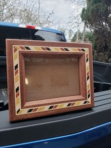 DRIVEN CUSTOM WOODEN PICTURE <b>FRAME</b> BROWN PHOTO <b>FRAME</b> Solid Wood Rustic Picture <b>Frames</b> Display for <b>Wall</b> Decor - Product Image 2