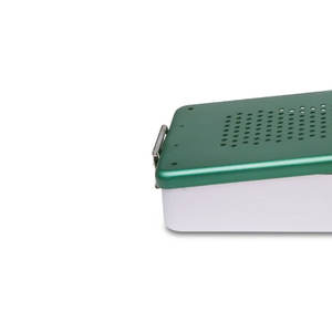 Caja de Almacenamiento Reutilizable para Instrumentos Quirúrgicos Plateados, Certificación CE, Tamaño y Logotipo Personalizables, MOQ Bajo de 2 Piezas, Uso Manual - Product Image 4