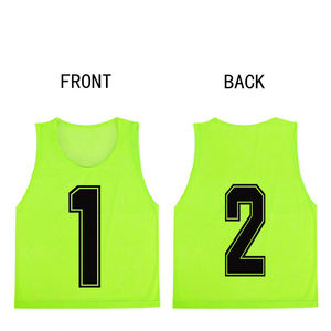 Vente chaude 7V7 Bavoirs de football Léger Top Uniforme de football Impression par sublimation Dernière collection pour une utilisation en extérieur Service OEM - Product Image 4