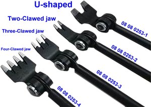 Extracteur d'agrafe de mâchoire d'engrenage de mâchoire arrière de 220 mm réglable OEM ODM disponible fournisseur de Taiwan - Product Image 6