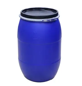 Heavy Duty Best Price bucket plastic with cover blue plastic drum Recycling Products barrel drum