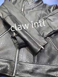 Chaquetas de piel auténtica personalizadas OEM al por mayor para hombre abrigo de calle de fábrica de Pakistán con características de talla grande temporada de invierno - Product Image 2