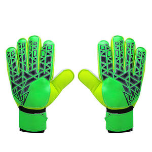 2026 New Football Goalkeeper Gloves Latex Anti-slip Goalkeeper Hand <b>Guard</b> Leather Football Goalkeeper Gloves - Product Image 1