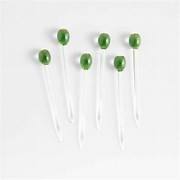 Metal Olive Picks Set Premium Stainless Steel Reusable Skewers for <b>Bar</b> Tools Durable and Stylish Design - Product Image 5