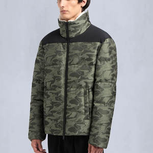 Haute qualité à capuche brillant bouffée Jaket homme hiver bulle manteau personnalisé grande taille lourd bulle Bomber doudoune veste d'hiver - Product Image 4