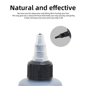 Vente en gros, fixation forte, <span class=keywords><strong>spray</strong></span> de teinte de dentelle adhésif étanche pour salon de coiffure, Styles pro bouclés, colle pour perruque, outils d'extension de cheveux - Product Image 2