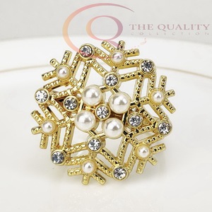 Anillos para Servilletas Elegantes con Diseño Moderno y Clásico para Cenas en Casa, Eventos Especiales, Banquetes, Cafeterías - Product Image 1