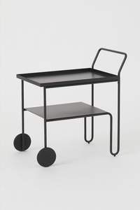 Chariot de service de luxe en cuivre au design unique pour la nourriture et le vin Esclaves en verre à 3 niveaux Hôtel Morden Chariot de service de nourriture - Product Image 6