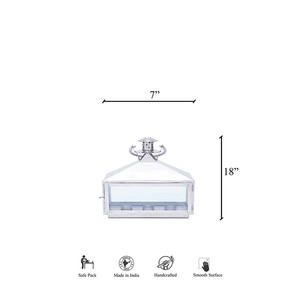 Linternas de inspiración vintage Soluciones de iluminación atemporales Linternas alimentadas por energía solar Ilumina tu exterior de manera sostenible - Product Image 4