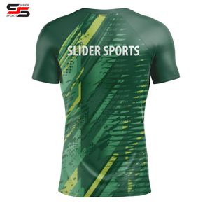 Protector de erupción de manga larga sublimado para MMA y BJJ diseñado con ajuste de compresión y estilo Kimono Anti UV Jiu Jitsu - Product Image 2