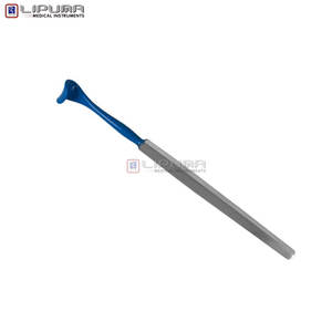 Retractor ocular Manual Desmarre, hoja de 12mm de ancho, 5 3/8 \ "13,5 cm, Retractor de tapa quirúrgica, instrumentos médicos oftálmicos, no estériles - Product Image 5