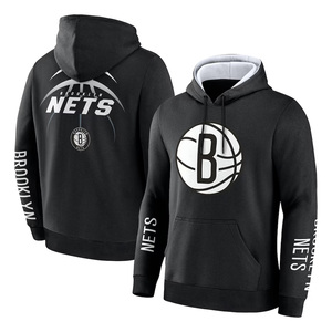 Sudadera con Capucha de Baloncesto Unisex, Personalizada, con Logos Bordados en Aplique, 100% Algodón, Felpa Gruesa, Ecológica, de Alta Calidad, para Primavera - Product Image 3