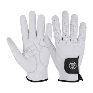 Op Venta De fábrica personalizado Premium alta calidad antideslizante OEM Golf deportes transpirable mejor piel de oveja piel de cordero Malbon GUANTES DE Golf - Product Image 2