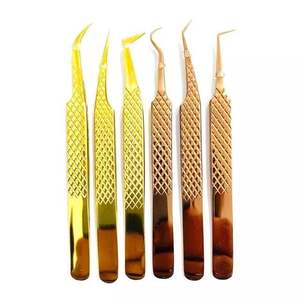 Pinzas para Pestañas de Acero Inoxidable, Proveedores de Pinzas para Pestañas Profesionales, Mayorista de Pinzas para Pestañas, Logotipo Personalizado, Herramientas de Belleza para Pestañas - Product Image 5