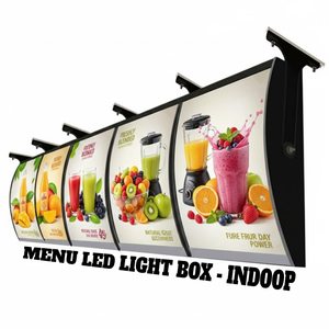 Custom <b>UV</b> Printed Backlit Film for <b>LED</b> Light Box Menu Display - Product Image 4