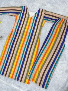 DESIGNER PARTY WEAR <b>RAINBOW</b> DIGITAL PRINT <b>TOP</b> -PENT - Product Image 4
