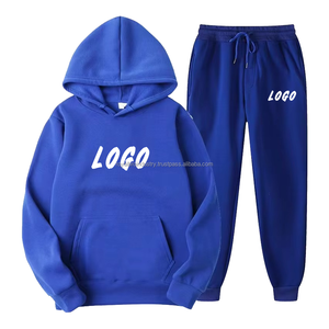 Custom Winter Printed Sports Tracksuit for Men-100% Cotton Training Gym <b>Jogging</b> Sportswear - Product Image 3