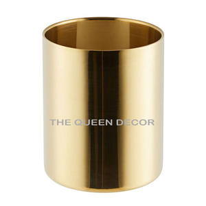 ที่ใส่ปากกาโลหะอลูมิเนียมแฟนซีตกแต่งด้วยมือที่มีเอกลักษณ์สีดำสำหรับบ้านและสำนักงาน - Product Image 3