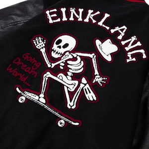 แจ็กเก็ตเลตเตอร์แมนสำหรับผู้ชาย, แจ็คเก็ตแบบมีตัวอักษรขนาดผู้ใหญ่ - Product Image 3