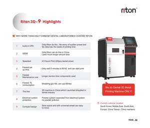 Riston D-150 <span class=keywords><strong>DMLS</strong></span> laboratoire dentaire numérique cadre métallique prothèse dentaire Cobalt/titane imprimante Laser métal imprimante <span class=keywords><strong>3d</strong></span> - Product Image 5