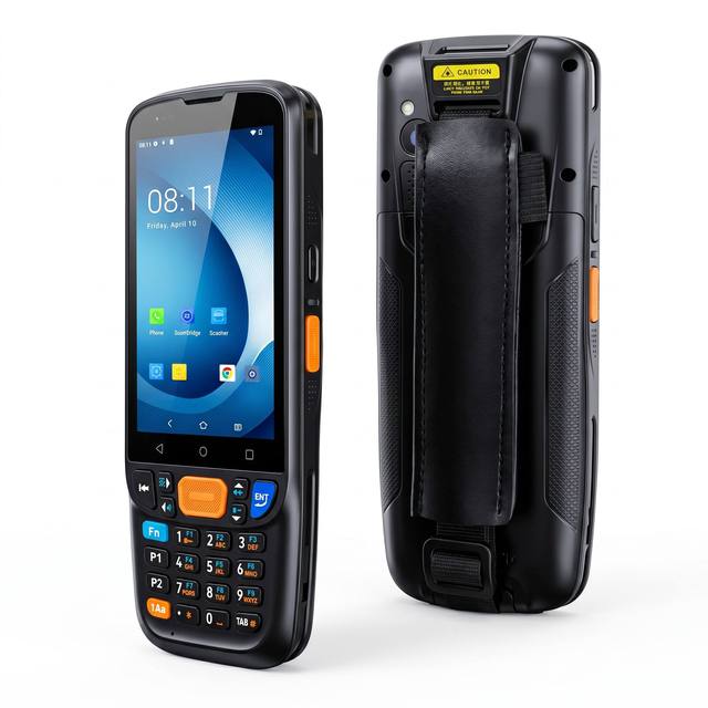 PDA MC405 Android 11 4+64GB 13MP Camera 5000mAh Mobile Computer QR Code Barcode Scanner Rugged PDAs for Warehousing, Logistic