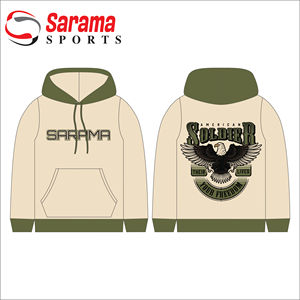 Pull à capuche décontracté pour hommes OEM meilleure qualité Joker Sublimation 100% polyester imperméable technique de broderie - Product Image 3