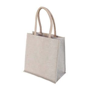 Ecobags Reusable <b>Medium</b> Daily Shopping <b>Bag</b> Juco Refined Fabric Blend with Rope Handle Eco-Friendly Recyclable for Wine <b>Bag</b> <b>Gift</b> - Product Image 1