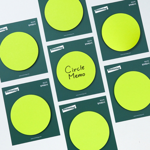 [Hansolmts] biểu tượng Tùy chỉnh hình ghi chú dán 7 loại mạnh mẽ dính có thể ghi giấy cho khuyến mãi và quà tặng - Product Image 1