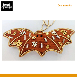 Comerciante de Renombre Vende Adornos Navideños Colgantes en Forma de Murciélago, Hechos a Mano y Personalizables, para Decoración del Hogar - Product Image 5