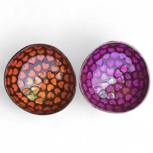 Cuenco de Cáscara de Coco con Incrustaciones de Nácar, Artesanía Natural Hecha a Mano para Mesa de Comedor y Decoración del Hogar, de Vietnam - Product Image 1