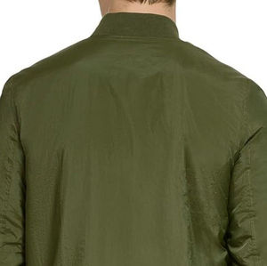 Vente en gros de vêtements de sport pour hommes blousons bombardiers blouson bombardier en polyester imperméable et respirant grande taille pour hommes - Product Image 6