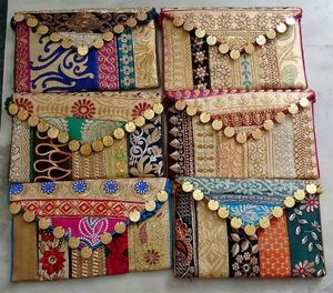 Embroidery Work Hand Clutch Nepal Handmade Cotton <b>Fabric</b> <b>Hemp</b> Backpack Wholesale - Manufacture in India 300623365 - Product Image 1
