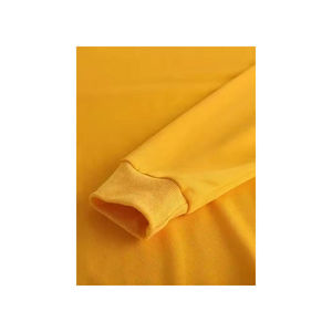 Superventas 100% algodón manga larga en blanco Color liso hombres sudaderas en diferentes diseños liso Regular Fit sudaderas para hombres - Product Image 6