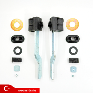 Nouveau Kit de Réparation de Verrou de Capote Convertible Gauche Droit 54347031361 54347031362 pour BMW Série 3 E46 (2000-2007) – Longue Durée de Vie - Product Image 1