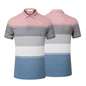 Vente en gros de polos de golf de haute qualité pour hommes polo blanc en coton respirant à manches courtes avec impression de broderie personnalisée - Product Image 1