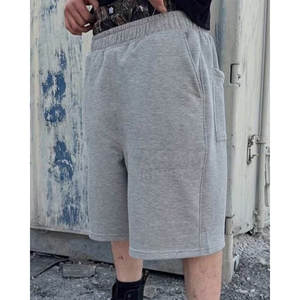 Pantalones cortos ligeros de doble cintura para hombre, con banda elástica, informales, deportivos, de verano, pantalones cortos de doble cintura para hombre - Product Image 2