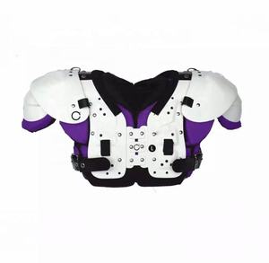 Maillot de football américain à manches courtes avec couleurs personnalisées et équipement de protection du logo pour adultes - Product Image 6