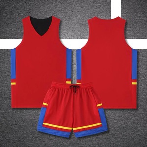 Basket-ball d'équipe 2 pièces pour hommes avec numéro et nom personnalisés pour adultes, enfants, uniformes d'entraînement, maillot personnalisé de vêtements - Product Image 6