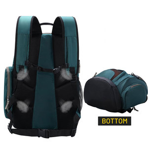 Sacs de basketball en nylon légers avec fermeture éclair et poche, couleur et design personnalisés, vente chaude à bas prix, équipement sportif - Product Image 4