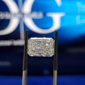 Diamante cultivado en laboratorio de corte radiante de 2,03 CT: Anillo Vintage de Diamante Suelto EF/VS, compromiso de piedra, joyería fina certificada por IGI India - Product Image 3