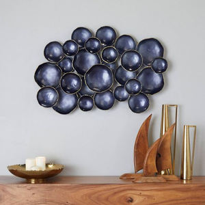 รูปปั้นตกแต่งผนังแผ่นโลหะเคลือบหลายสีสำหรับปาร์ตี้งานแต่งงาน - Product Image 4