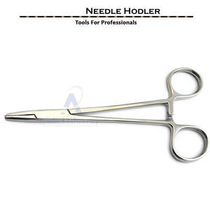 En stock – Dernier modèle – Porte-aiguilles manuels en acier inoxydable – Nouveau design – Utilisation en chirurgie générale – Durables et réutilisables – Certifiés CE - Product Image 3