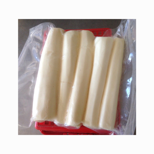 Fourniture en vrac Racine de manioc entière pelée congelée Tapioca IQF Yuca Manioc Racine-IQF Légumes surgelés Manioc râpé de qualité supérieure - Product Image 1